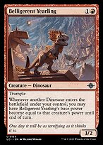 Belligerent Yearling - The Lost Caverns of Ixalan