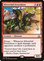 Silverclad Ferocidons - Rivals of Ixalan Promos