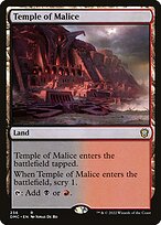 Temple of Malice - Dominaria United Commander