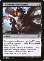 Foul-Tongue Invocation - Iconic Masters