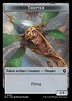 Thopter - Bloomburrow Commander Tokens