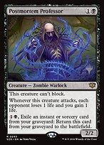 Postmortem Professor - Secrets of Strixhaven Promos