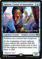 Padeem, Consul of Innovation - Kaladesh Promos - Promo Foil