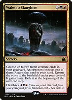 Wake to Slaughter - Innistrad: Midnight Hunt Promos