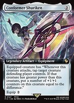 Conformer Shuriken - Final Fantasy Commander - Extended Art