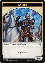 Knight - Commander Anthology Tokens