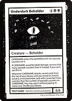 Underdark Beholder - Mystery Booster Playtest Cards 2021