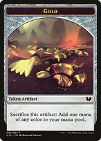 Gold - Commander 2015 Tokens