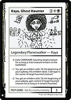 Kaya, Ghost Haunter - Mystery Booster Playtest Cards 2019