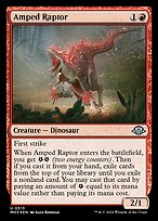 Amped Raptor - Modern Horizons 3 - Promo Foil