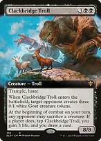 Clackbridge Troll - Throne of Eldraine