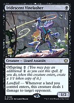 Iridescent Vinelasher - Bloomburrow Promos - Promo Foil