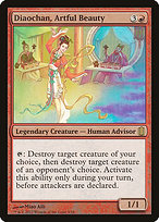 Diaochan, Artful Beauty - Commander's Arsenal - Promo Foil