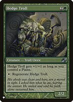 Hedge Troll - The List