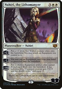 Nahiri, the Lithomancer - Commander 2014 Oversized - Promo Foil