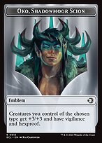 Oko, Shadowmoor Scion Emblem - Lorwyn Eclipsed Tokens