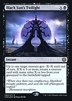 Black Sun's Twilight - Phyrexia: All Will Be One Promos - Promo Foil