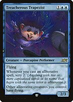 Treacherous Trapezist - Unfinity - Galaxy Foil