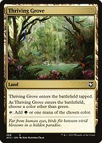 Thriving Grove - Forgotten Realms Commander