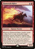 Flamerush Rider - March of the Machine Commander