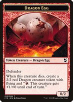 Dragon Egg - Commander 2018 Tokens