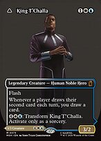King T'Challa // Black Panther, Hope Enduring - Marvel Super Heroes - Borderless