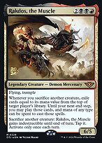 Rakdos, the Muscle - Outlaws of Thunder Junction Promos - Promo Foil