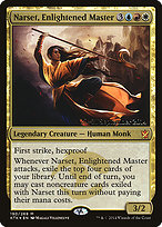 Narset, Enlightened Master - Khans of Tarkir Promos - Promo Foil