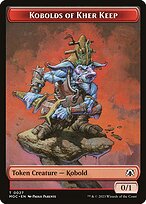 Kobolds of Kher Keep - March of the Machine Commander Tokens