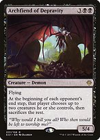 Archfiend of Depravity - Archenemy: Nicol Bolas