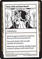 Rule with an Even Hand - Mystery Booster 2