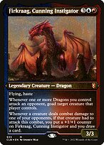 Firkraag, Cunning Instigator - Commander Legends: Battle for Baldur's Gate - Etched Foil