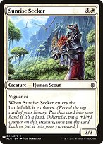 Sunrise Seeker - The List