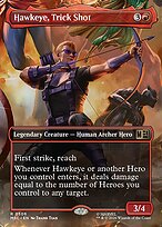 Hawkeye, Trick Shot - Marvel Super Heroes Commander - Borderless