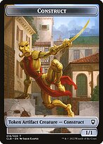 Construct - Commander Legends: Battle for Baldur's Gate Tokens