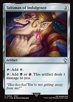 Talisman of Indulgence - Final Fantasy Commander