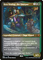 Ikra Shidiqi, the Usurper - Commander Legends - Etched Foil