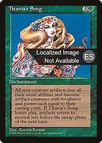 Canto de Titania (Titania's Song) - Fourth Edition Foreign Black Border