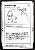 Sarah's Wings - Mystery Booster Playtest Cards 2021