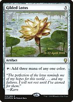 Gilded Lotus - Dominaria Promos - Promo Foil