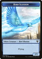 Bird Illusion - Commander 2020 Tokens