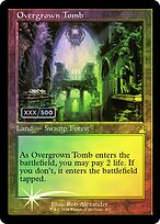Overgrown Tomb - Ravnica Remastered - Double Rainbow, Retro
