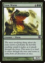 Craw Wurm - Ninth Edition - Promo Foil