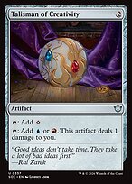 Talisman of Creativity - Secrets of Strixhaven Commander