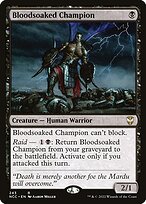 Bloodsoaked Champion - New Capenna Commander