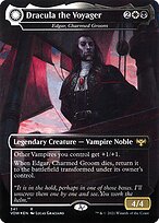 Dracula the Voyager // Casket of Native Earth (Edgar, Charmed Groom // Edgar Markov's Coffin) - Innistrad: Crimson Vow