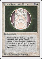 Circle of Protection: Green - Unlimited Edition