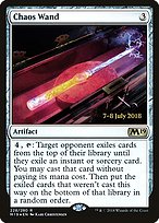 Chaos Wand - Core Set 2019 Promos - Promo Foil