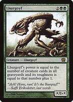 Lhurgoyf - Eighth Edition - Promo Foil