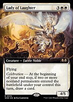 Lady of Laughter - Wilds of Eldraine - Extended Art